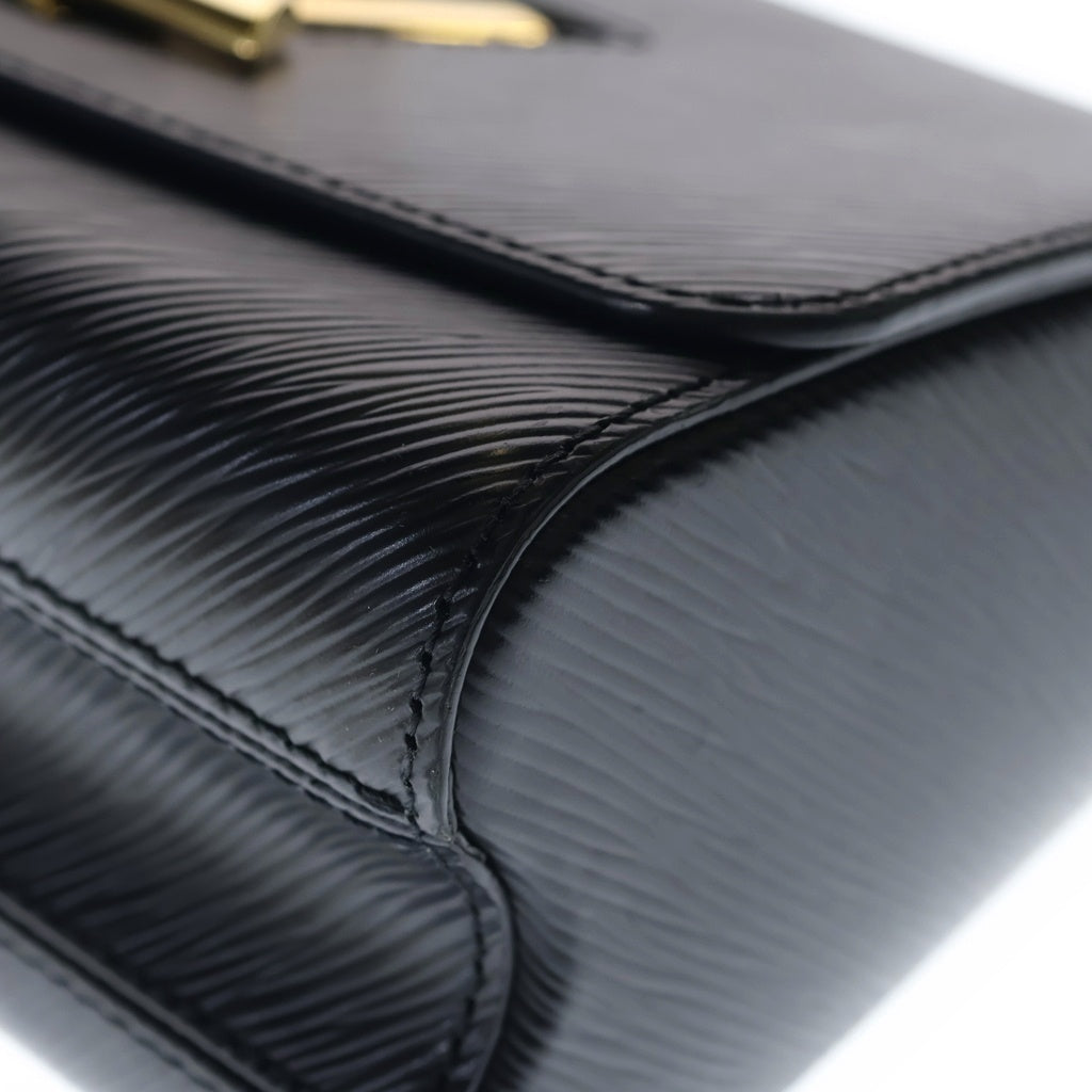 LOUIS VUITTON(ルイヴィトン) エピ ツイストMM ショルダーバッグ チャーム ノワール ゴールド金具 ブラック M20834 RFID レディース