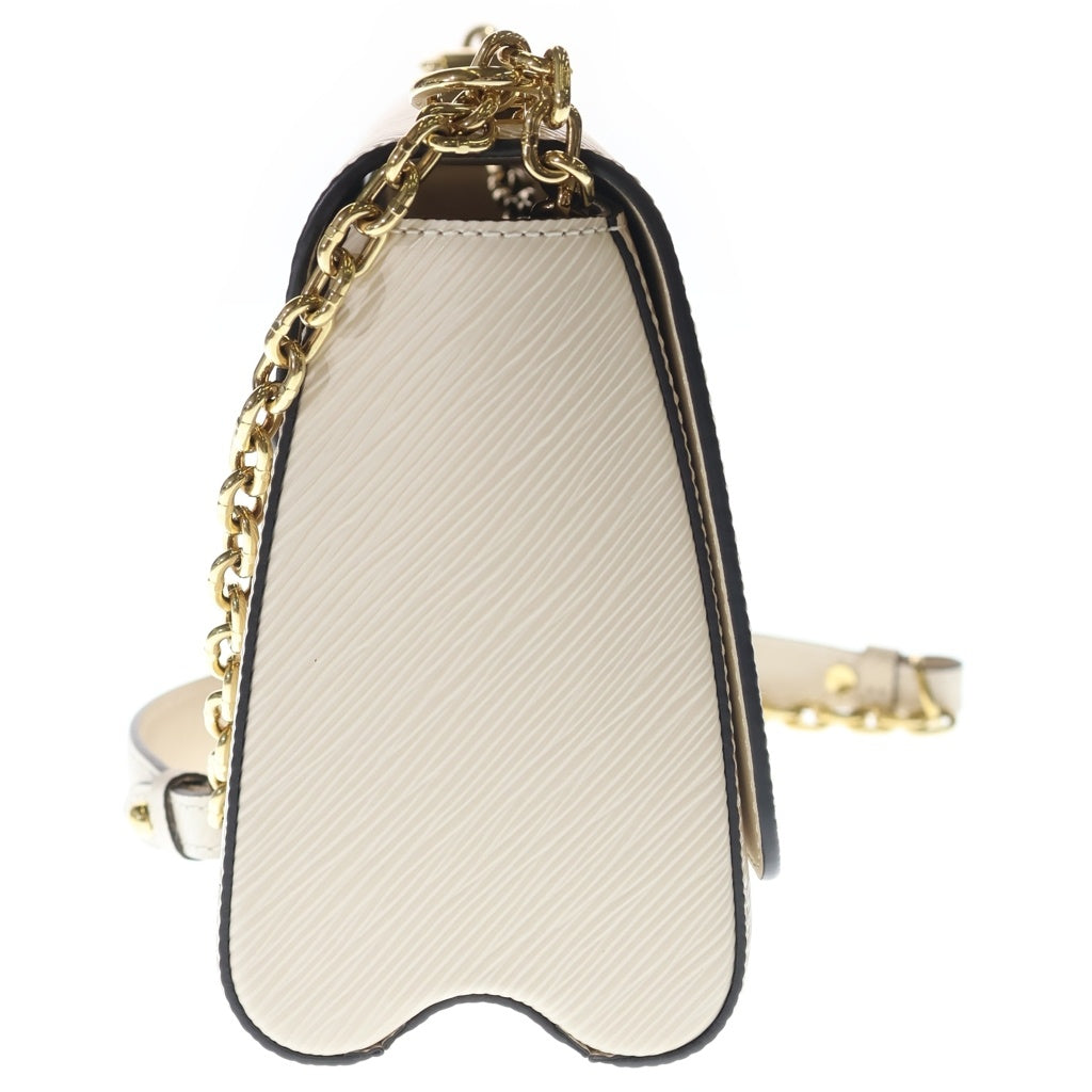 LOUIS VUITTON(ルイヴィトン) エピ ツイストMM チェーンショルダーバッグ ミラー クオーツ ゴールド金具 アイボリー M21116 RFID レディース