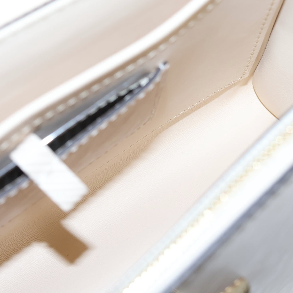 LOUIS VUITTON(ルイヴィトン) エピ ツイストMM チェーンショルダーバッグ ミラー クオーツ ゴールド金具 アイボリー M21116 RFID レディース