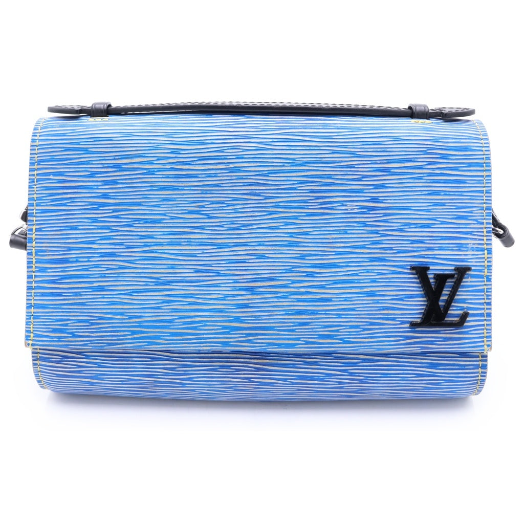 LOUIS VUITTON(ルイヴィトン) エピ デニム クリュニーBB ハンド ショルダーバッグ レザー ブルー M54539 レディース
