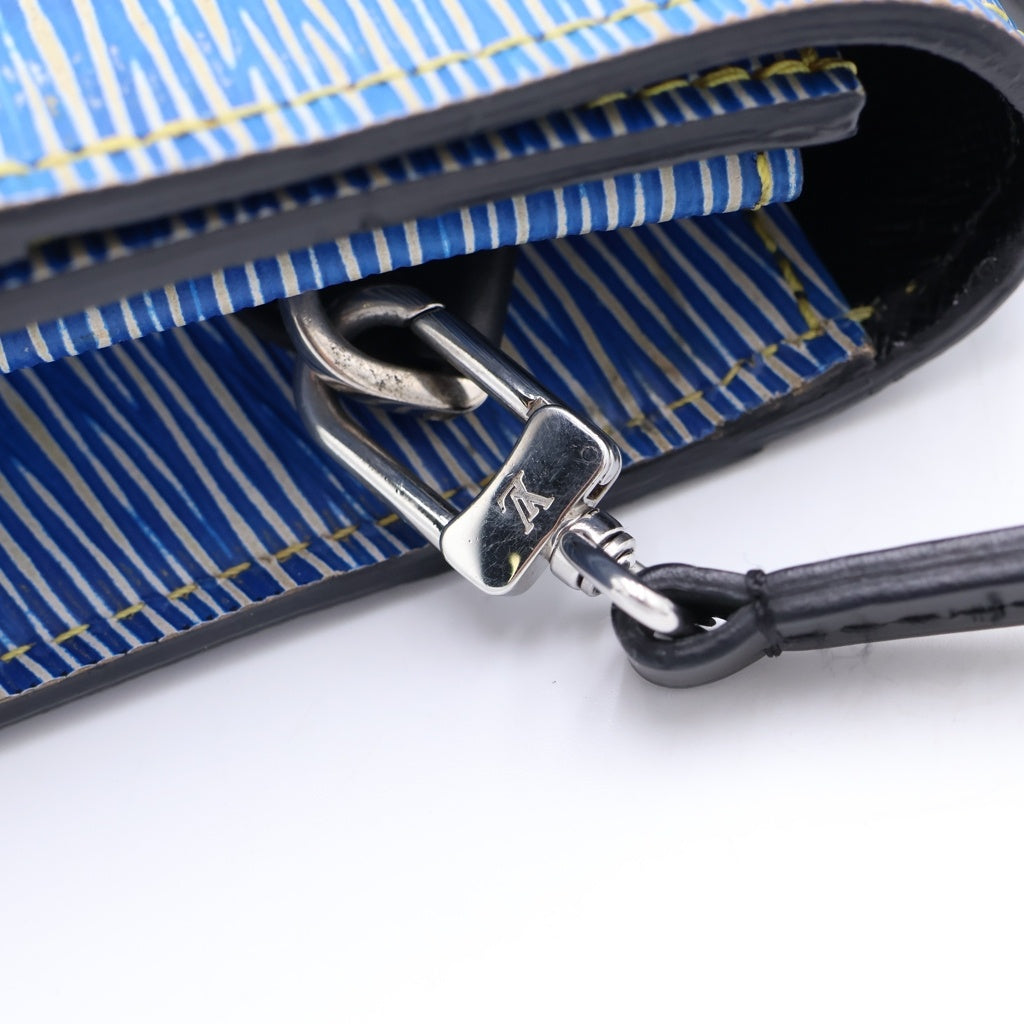 LOUIS VUITTON(ルイヴィトン) エピ デニム クリュニーBB ハンド ショルダーバッグ レザー ブルー M54539 レディース