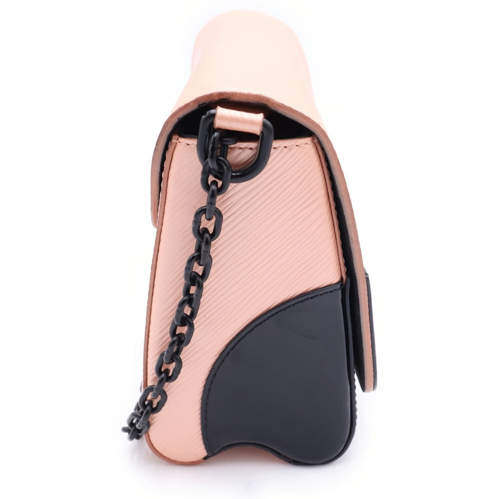 LOUIS VUITTON(ルイヴィトン) エピ ツイストMM ショルダーバッグ ローズナクレ ブラック金具 ピンク/ブラック M50826 レディース