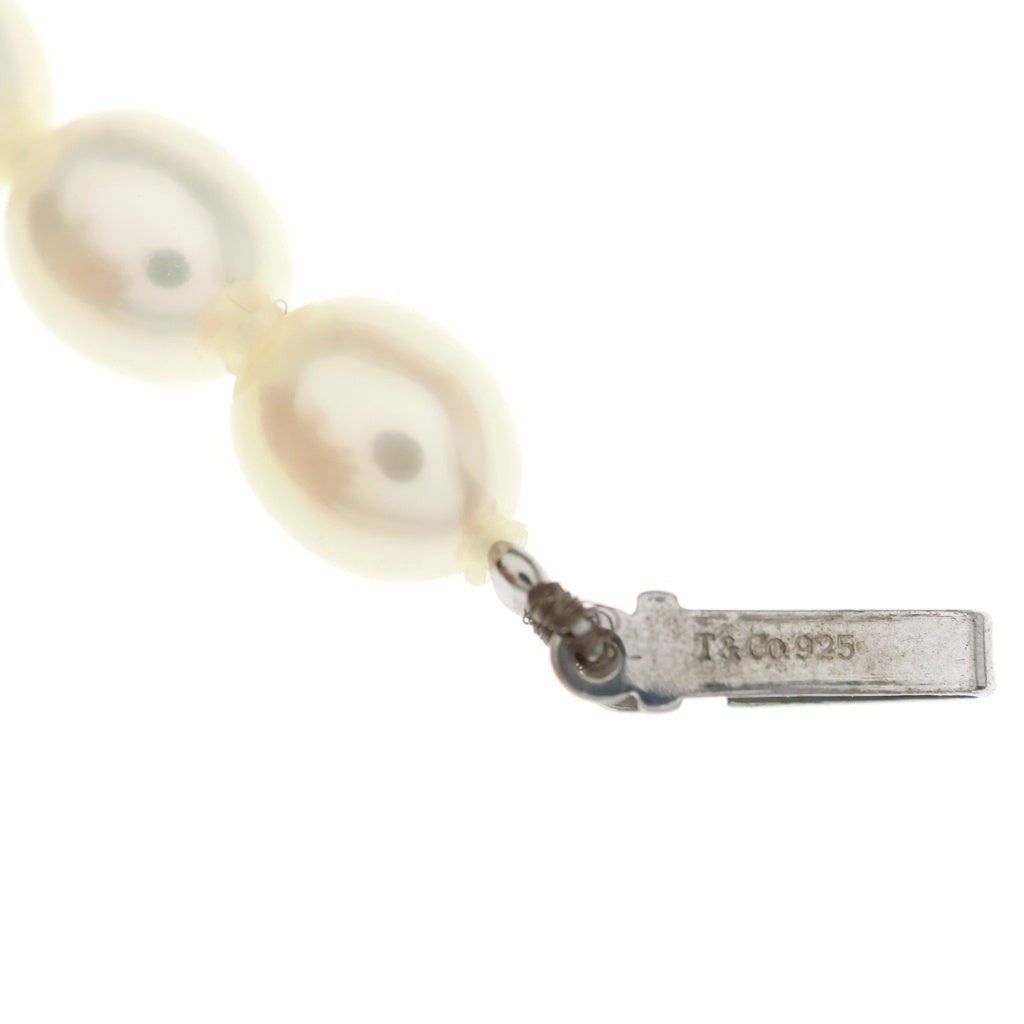TIFFANY & Co.(ティファニー) パールネックレス チョーカー 真珠 925 シルバー/ホワイト レディース
