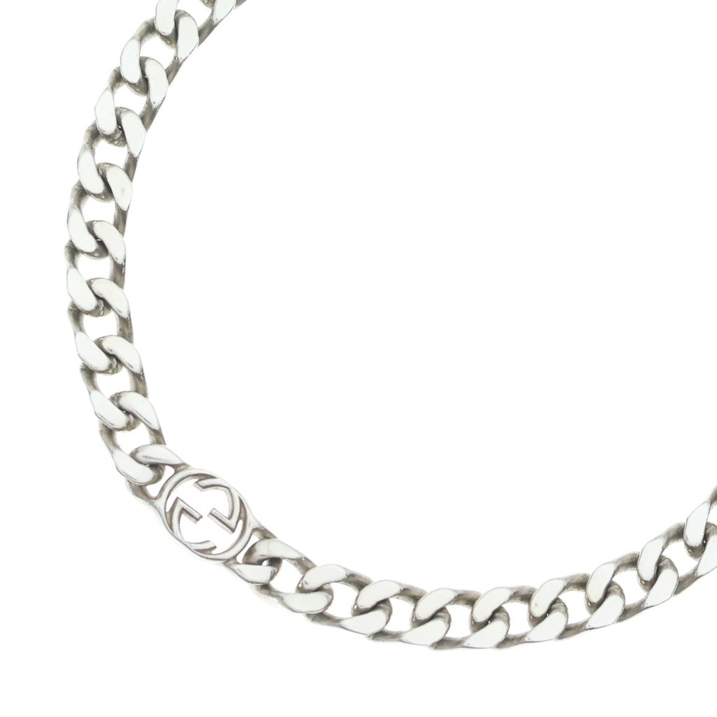 GUCCI(グッチ) インターロッキング ネックレス チェーン シルバー Ag925 843630 J8400 0818 2699