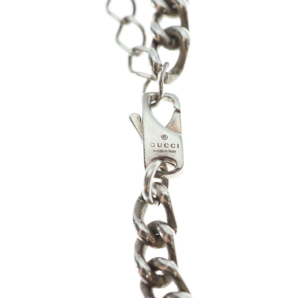GUCCI(グッチ) インターロッキング ネックレス チェーン シルバー Ag925 843630 J8400 0818 2699