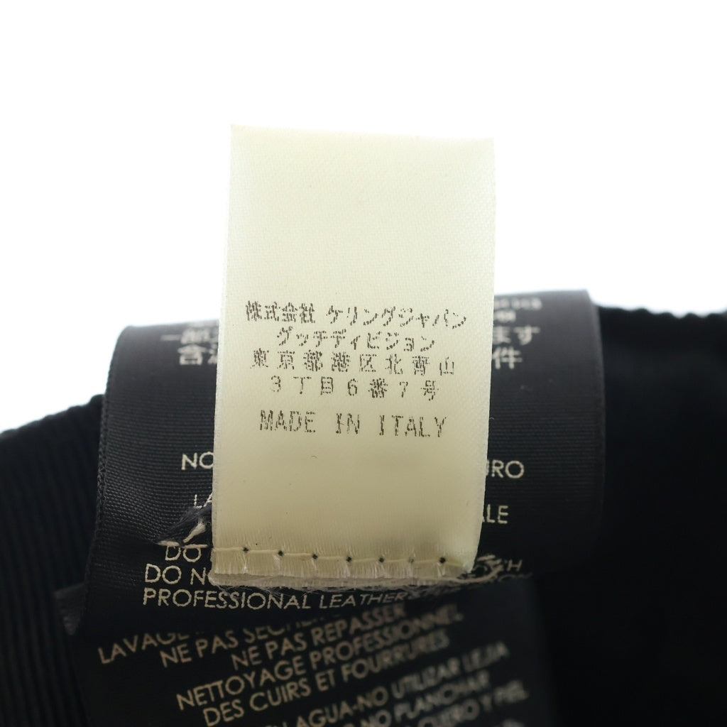 GUCCI(グッチ) GGキャンバス ベースボールキャップ 帽子 総柄 シェリーライン ロゴ ブラック 200035