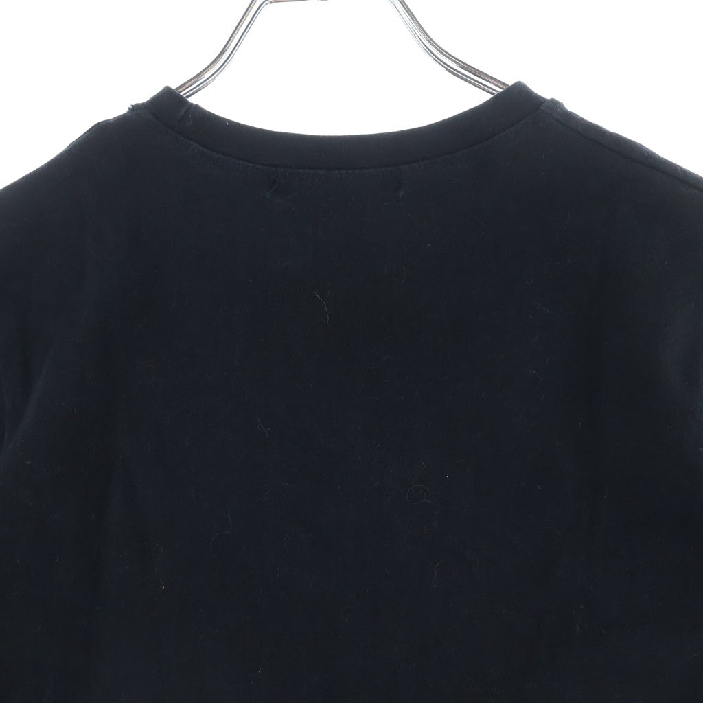 PRADA SPORT(プラダ スポーツ) Lip&Logo Printed Tee リップ ロゴプリント 半袖Tシャツ カットソー コットン ラバーロゴ ブラック レディース