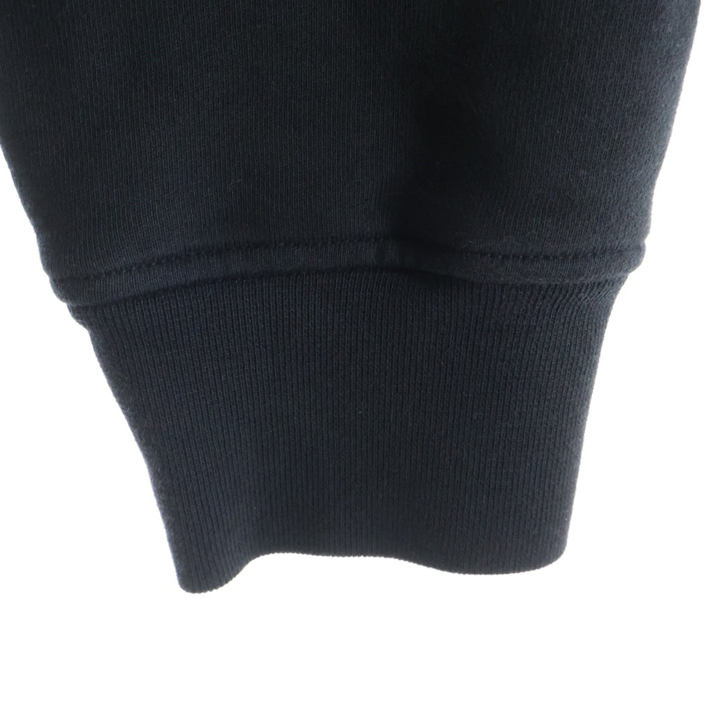 STONE ISLAND(ストーンアイランド) ORGANIC COTTON FLEECE オーガニックコットンフリース クルーネックスウェット ガーメントダイ ブラック K2S156100060S0051