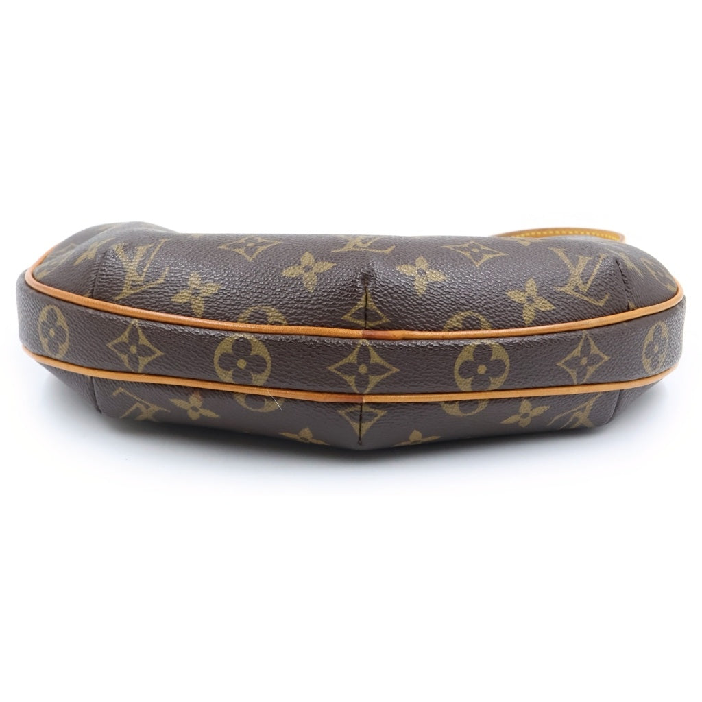 LOUIS VUITTON(ルイヴィトン) モノグラム クロワッサンPM PVC レザー ワンショルダーバッグ ブラウン M51512 レディース