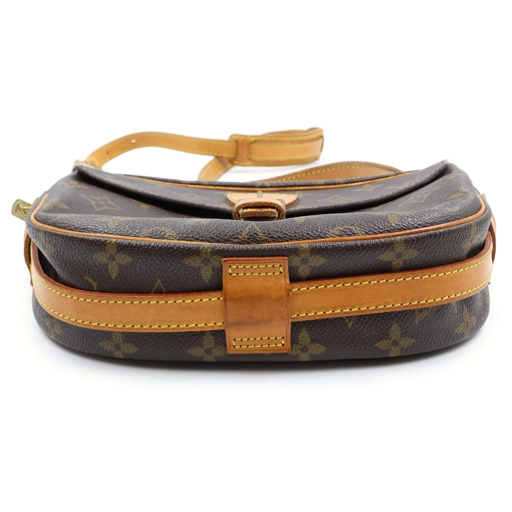LOUIS VUITTON(ルイヴィトン) モノグラム ジュヌフィーユ PVC レザー ショルダーバッグ ブラウン M51226 レディース