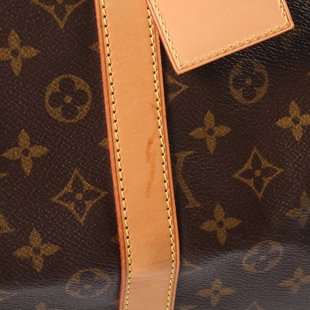LOUIS VUITTON(ルイヴィトン) モノグラム キーポル55 PVC レザー ハンドバッグ ボストンバッグ ブラウン M41424