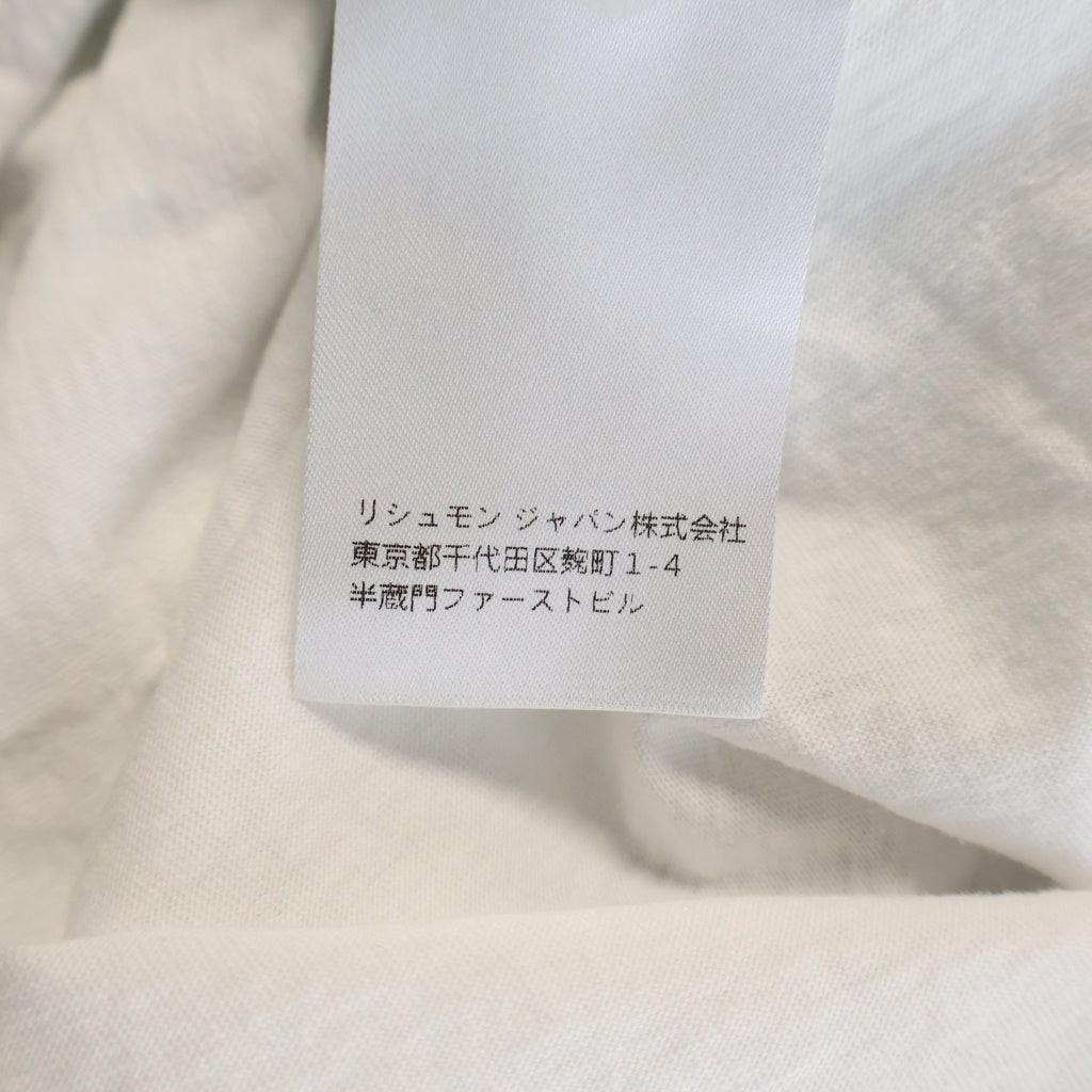 Chloe(クロエ) マルチカラーロゴ刺繍 半袖Tシャツ カットソー ホワイト レディース C24UJH01184 101