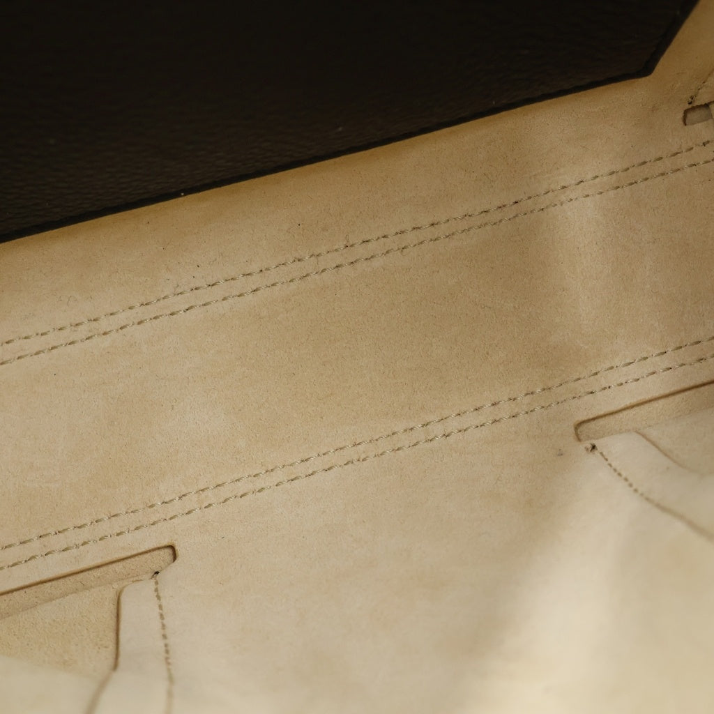 JIL SANDER(ジルサンダー) ENVELOPE MESSENGER MINI エンベロープ メッセンジャー ミニ レザー ショルダーバッグ ブラック