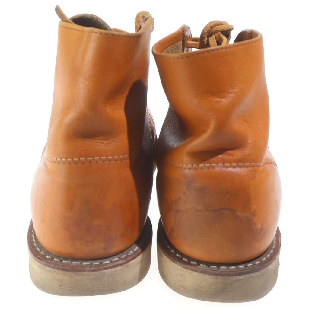 RED WING(レッド ウイング) IRISH SETTER アイリッシュセッター クラシックワークブーツ 6 ROUND TOE GOLD-RUSSET ゴールドラセット・セコイア 復刻犬タグ Style No.9871 ブラウン レザー