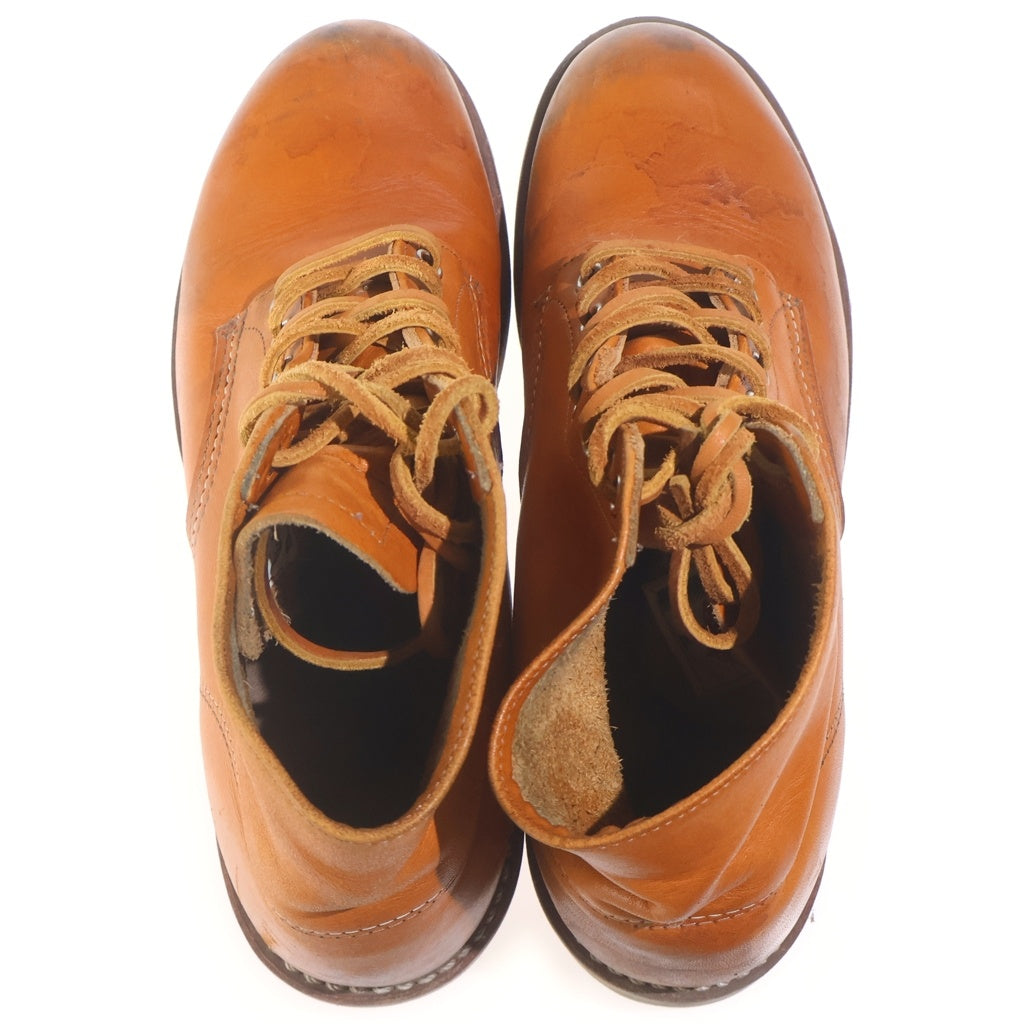 RED WING(レッド ウイング) IRISH SETTER アイリッシュセッター クラシックワークブーツ 6 ROUND TOE GOLD-RUSSET ゴールドラセット・セコイア 復刻犬タグ Style No.9871 ブラウン レザー