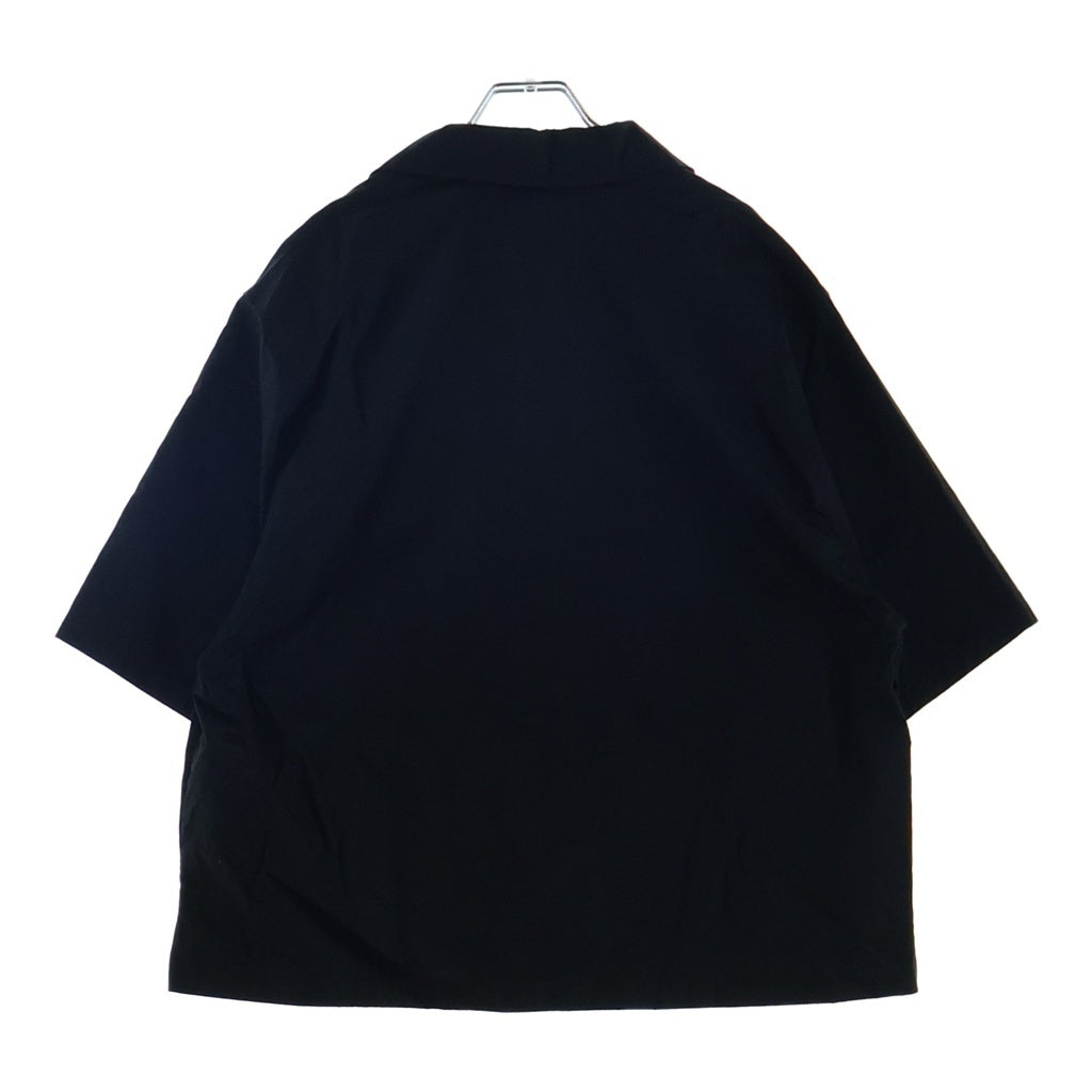 CELINE(セリーヌ) トリオンフ 半袖シャツ ブラック コットン RC0CA204I