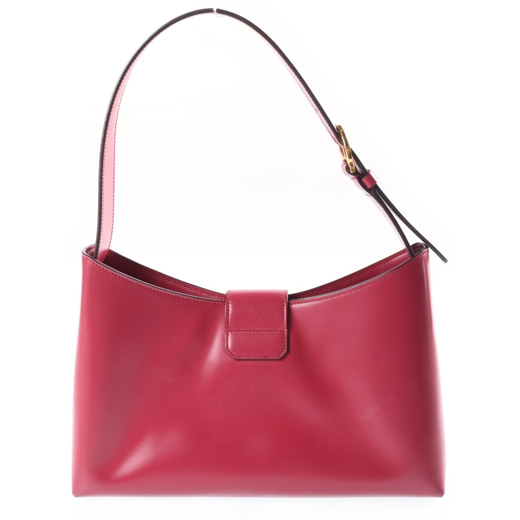 Salvatore Ferragamo(サルヴァトーレ フェラガモ) ガンチーニ ワンショルダーバッグ ハンドバッグ ピンク レザー EZ-21 0926 ゴールド金具 レディース