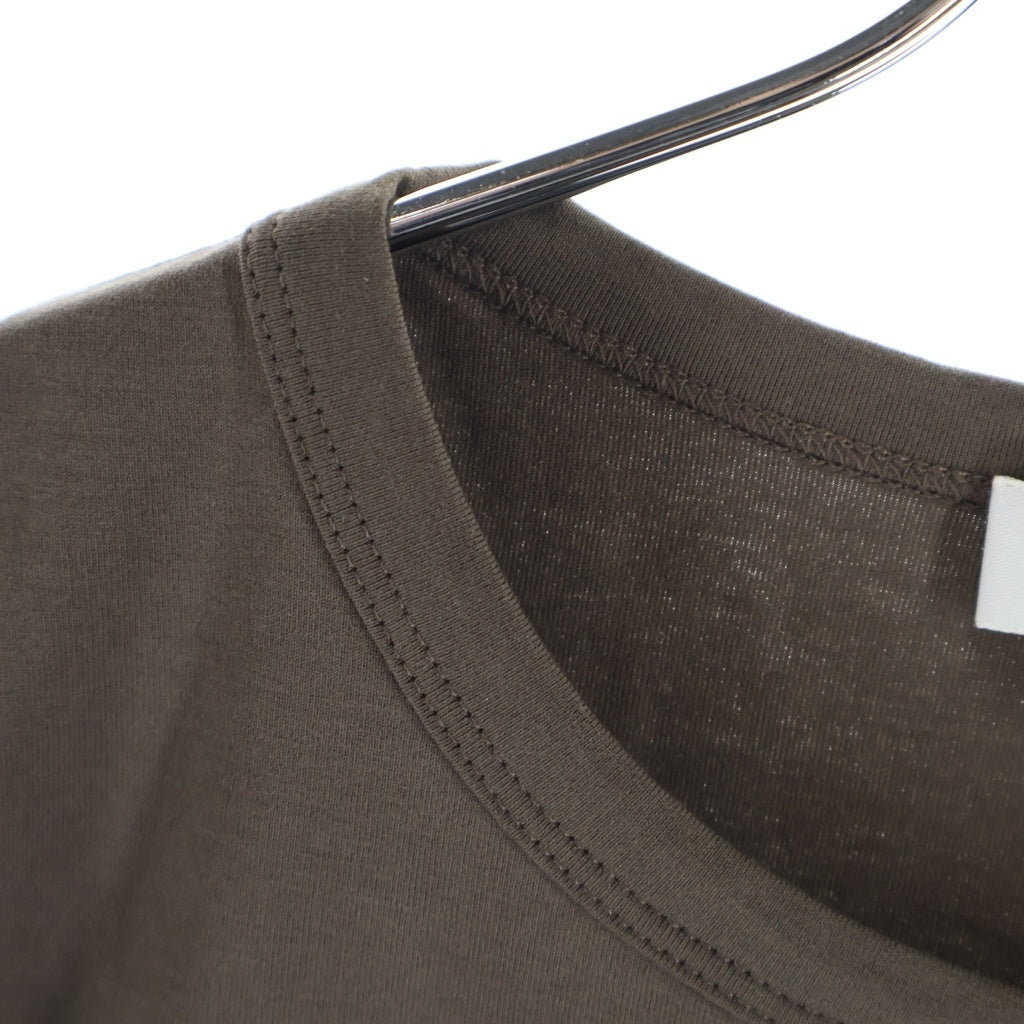 CELINE(セリーヌ) エンブレム刺繍Tシャツ ブラウン コットン 29A192213 レディース