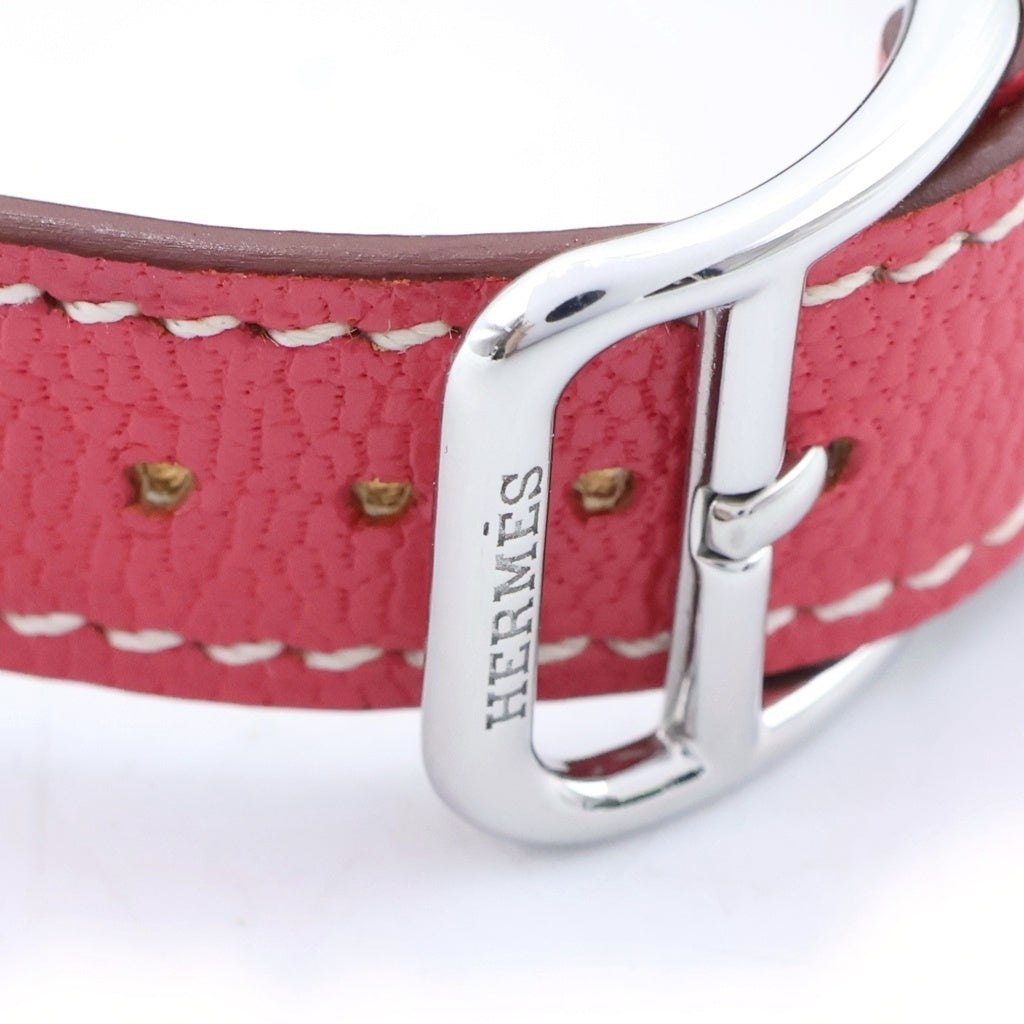 HERMES(エルメス) Hウォッチ ミニ 白文字盤 SS/QZ HH1.210 レディース