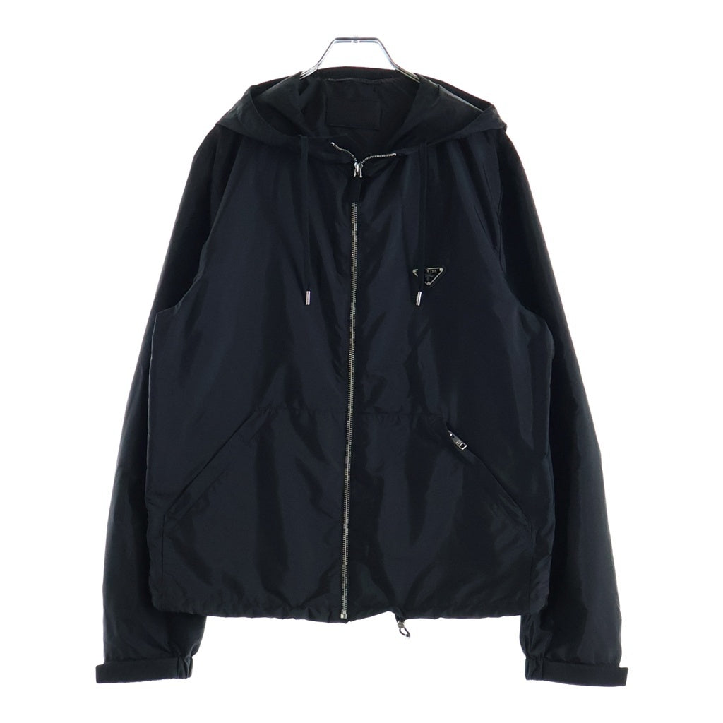 PRADA(プラダ) リナイロン フード ブルゾン ジャケット ブラックSGC220 S231