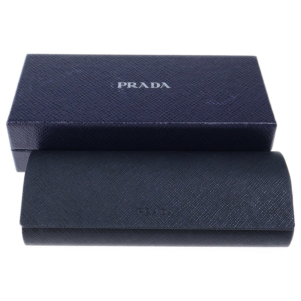 PRADA(プラダ) ウェリントン スクエアフレーム クリア 眼鏡 メガネ アイウェア 56□16 クリア/ゴールド 2AZ1O1