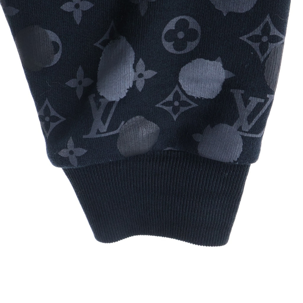 LOUIS VUITTON(ルイヴィトン) × yayoi kusama ドットモノグラム スウェット クルーネックトレーナー ブラック RM231H IHN HOY26W