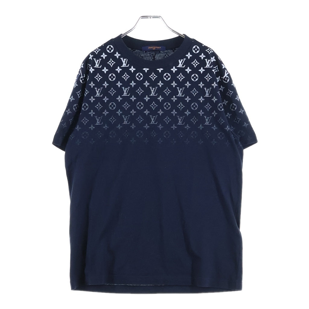 LOUIS VUITTON(ルイヴィトン) グラディエントコットンTシャツ カットソー ネイビー #S RM242MQ FSB HQY42W