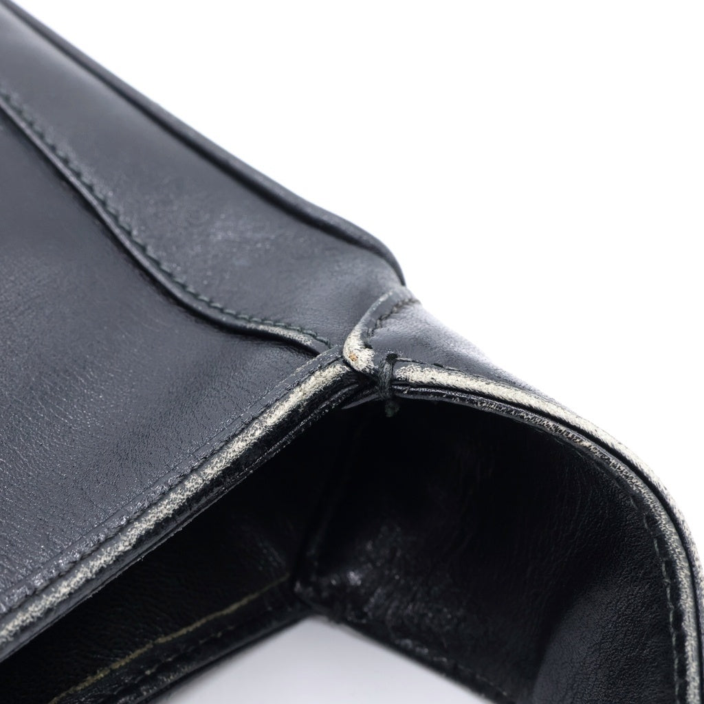 GUCCI(グッチ) ジャッキー 1961 ショルダーバッグ ブラック レザー ゴールド金具 レディース