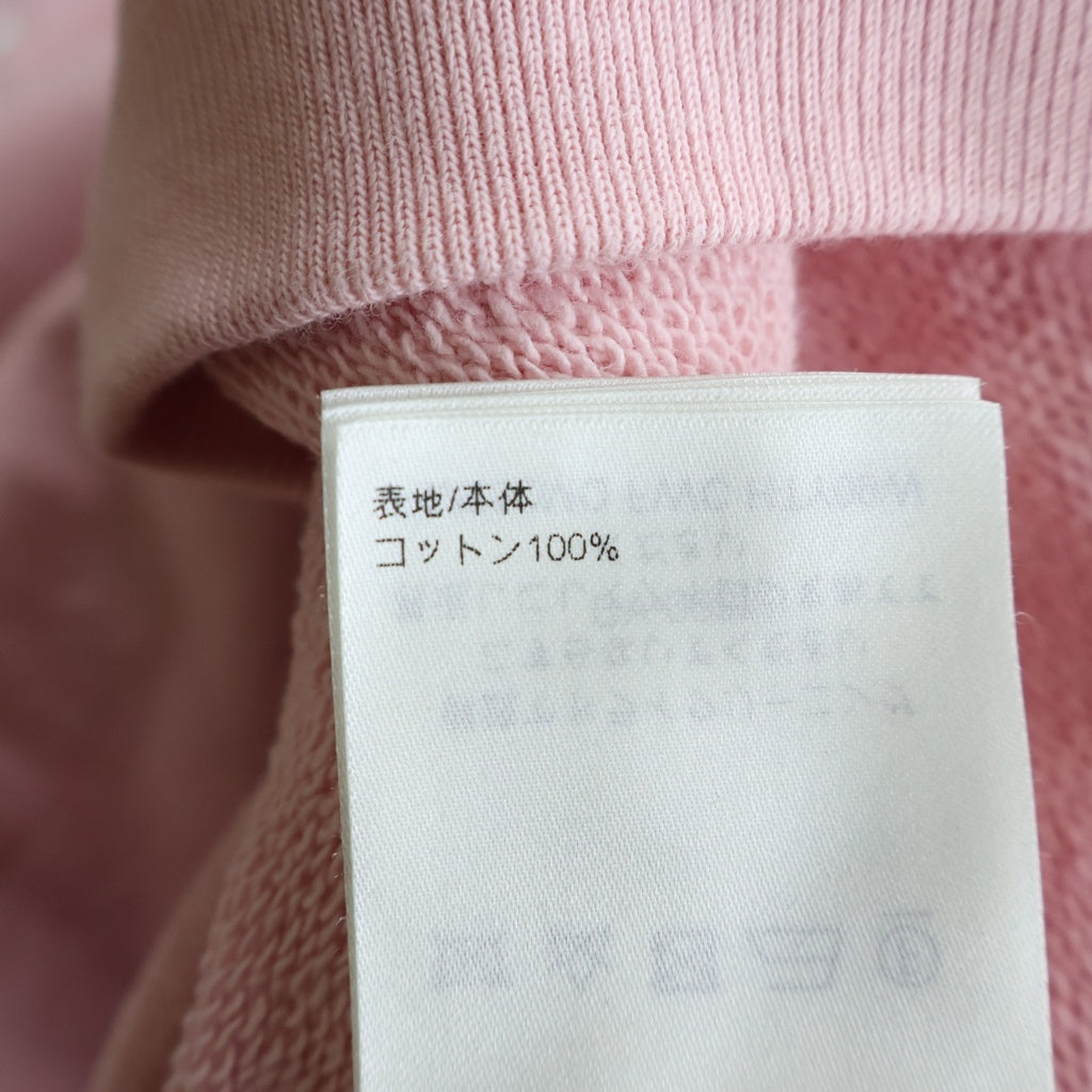 LOUIS VUITTON(ルイヴィトン) エンブロイダリーロゴ刺繍スウェットシャツ トレーナー ピンク コットン RM252MQ FWC HTY09W レディース