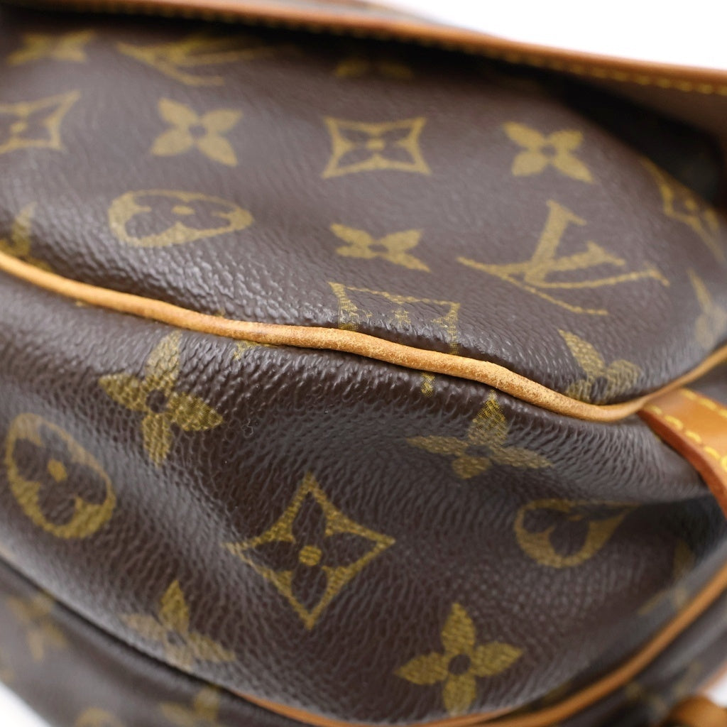 LOUIS VUITTON(ルイヴィトン) ソミュール30 ショルダーバック PVC レザー ブラウン M42256 レディース