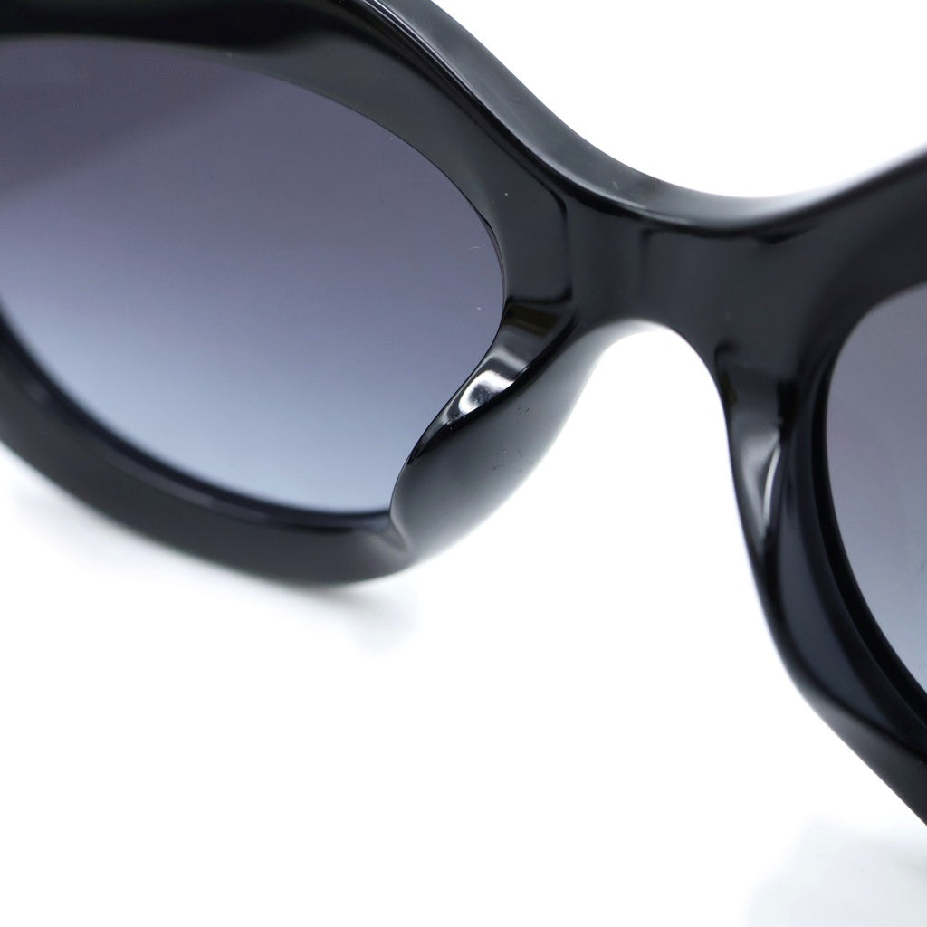 CHANEL(シャネル) オーバルシェイプサングラス アイウェア ラインストーン ブラック グラデーションレンズ 5562‐B-A
