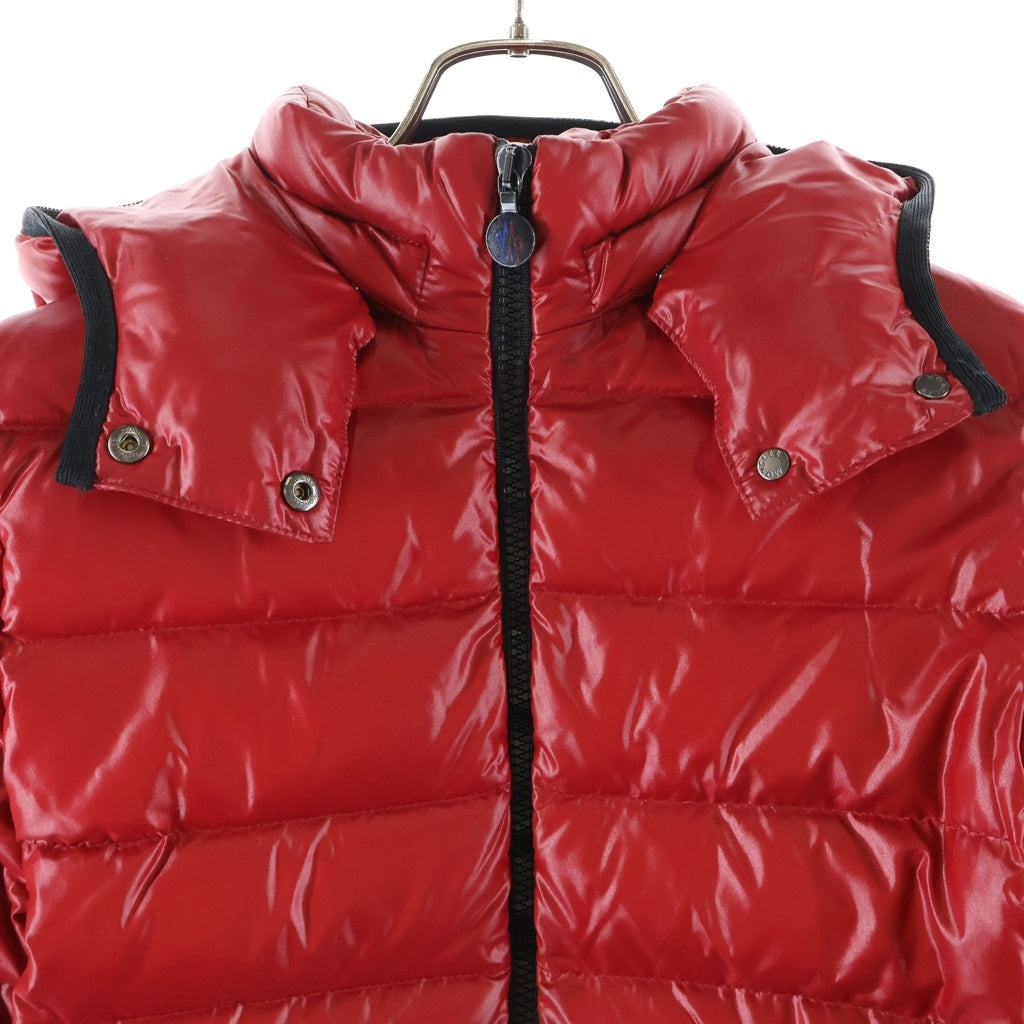 MONCLER(モンクレール) BADY バディ フード付き ダウンジャケット ロゴ コミックラベル レッド 429534632205 レディース