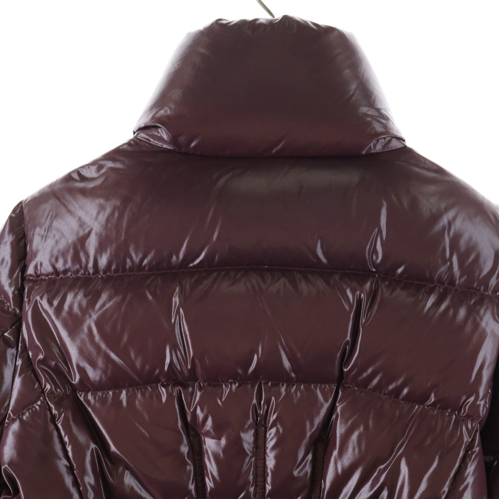 MONCLER(モンクレール) DANAE ダナエ ショートダウンジャケット ジップアップ ナイロン 17年製 ボルドー C20934696505 レディース