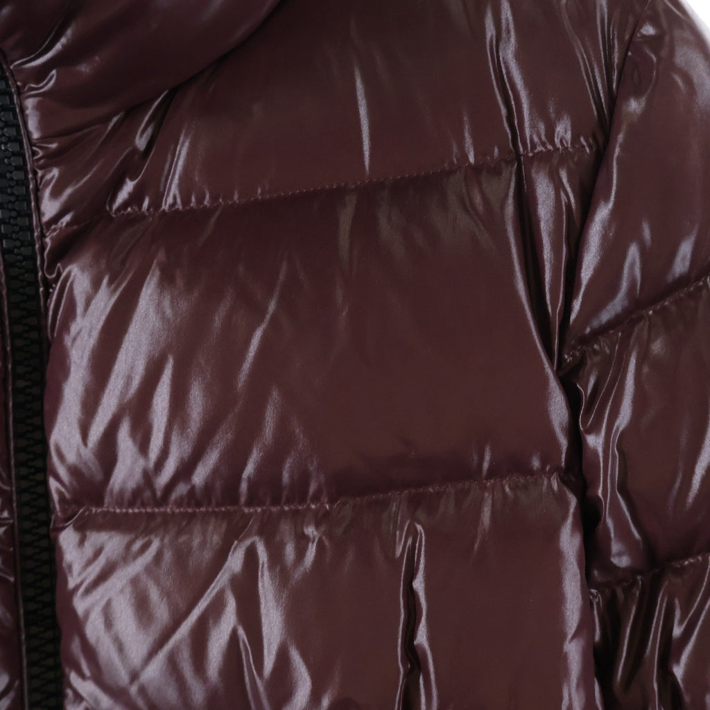 MONCLER(モンクレール) DANAE ダナエ ショートダウンジャケット ジップアップ ナイロン 17年製 ボルドー C20934696505 レディース