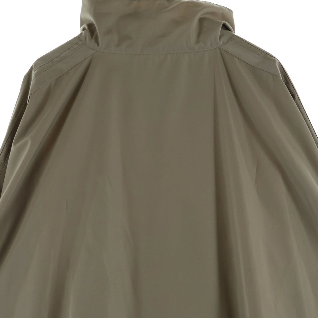 BALENCIAGA(バレンシアガ) 24SS Logo Zip-Up Jacket ロゴジップアップジャケット ブルゾン オーバーサイズ ポリエステル ベージュ 725302