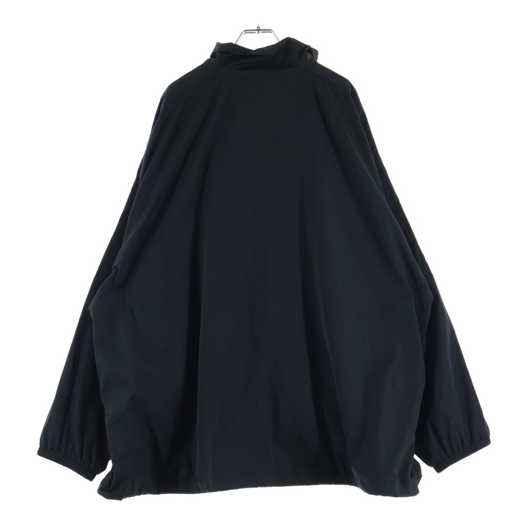 BALENCIAGA(バレンシアガ) Logo Zip-Up Jacket ロゴジップアップジャケット ブルゾン オーバーサイズ ポリエステル ブラック 725302