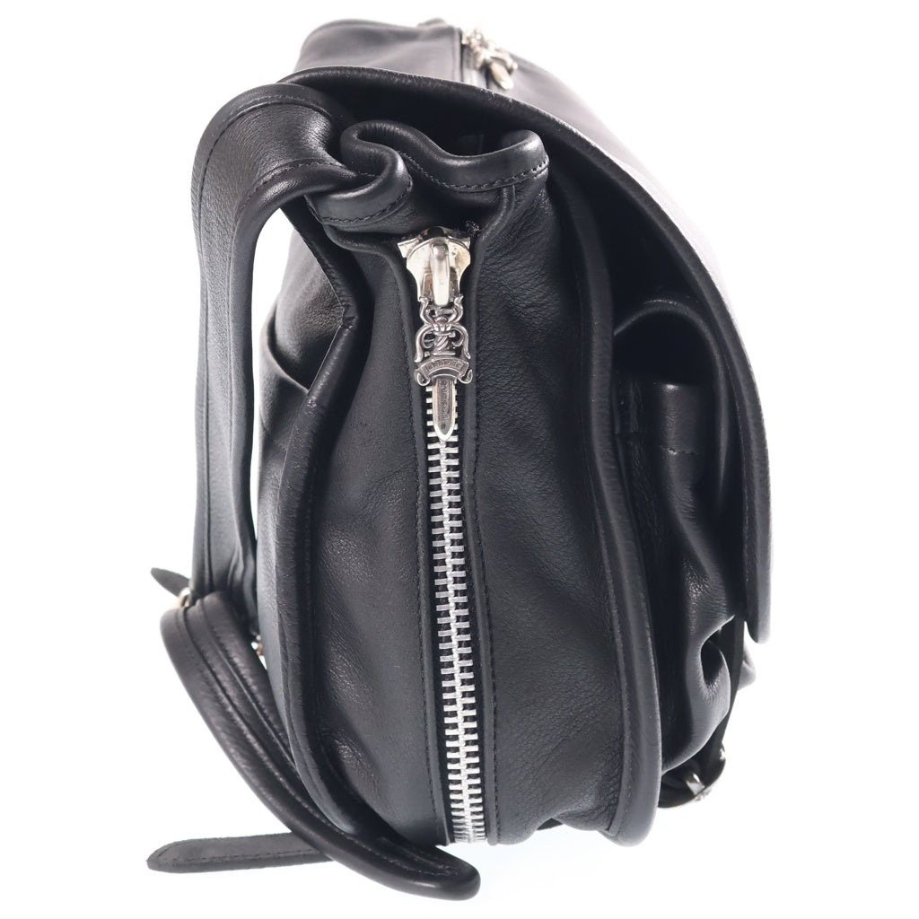 CHROME HEARTS(クロムハーツ) SHOULDER BAG-TINY ガンスリンガー ストラップ レザー ショルダーバッグ ブラック