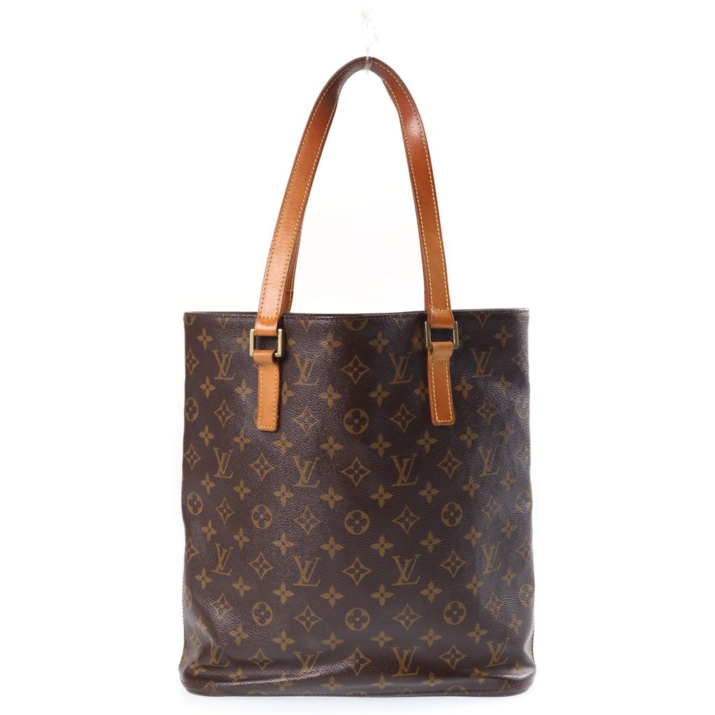 LOUIS VUITTON(ルイヴィトン) モノグラム ヴァヴァンGM ハンドバッグ トートバッグ ブラウン レザー×PVC M51170 ゴールド金具 レディース