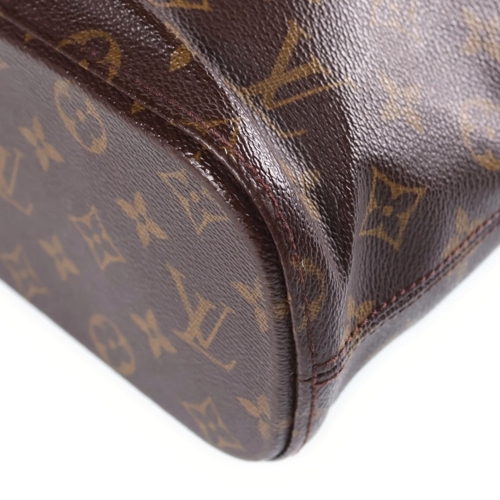 LOUIS VUITTON(ルイヴィトン) モノグラム ヴァヴァンGM ハンドバッグ トートバッグ ブラウン レザー×PVC M51170 ゴールド金具 レディース