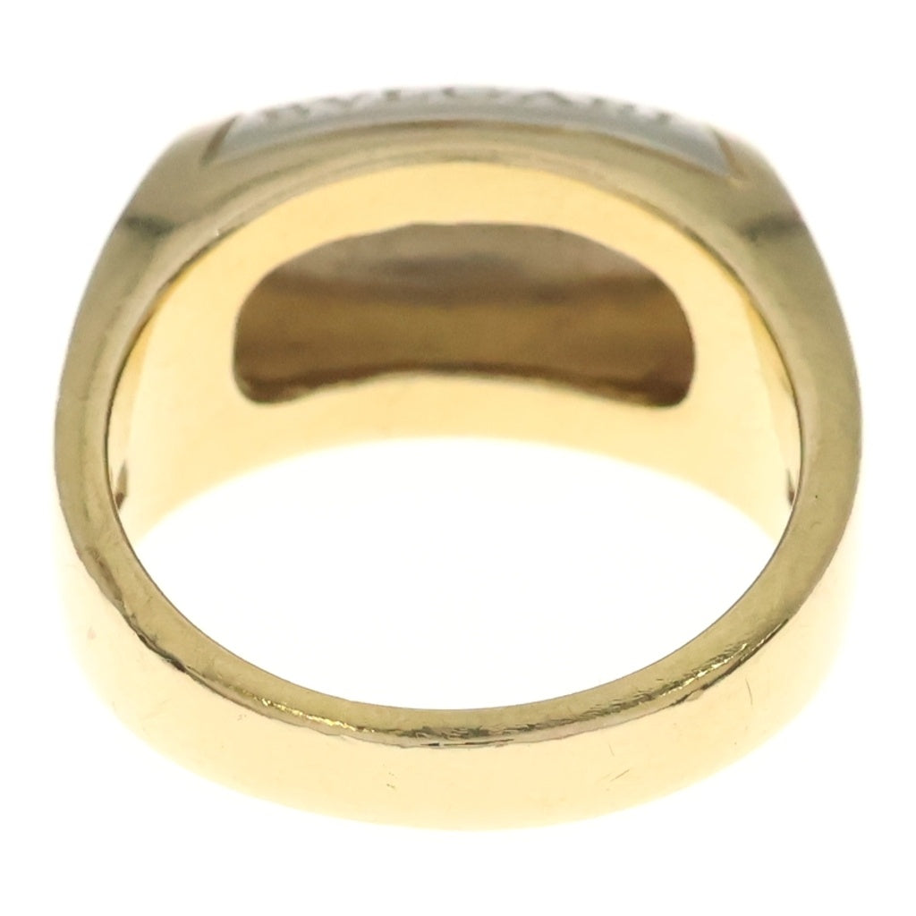 BVLGARI(ブルガリ) ロゴマニア リング イエローゴールド 750YG #11