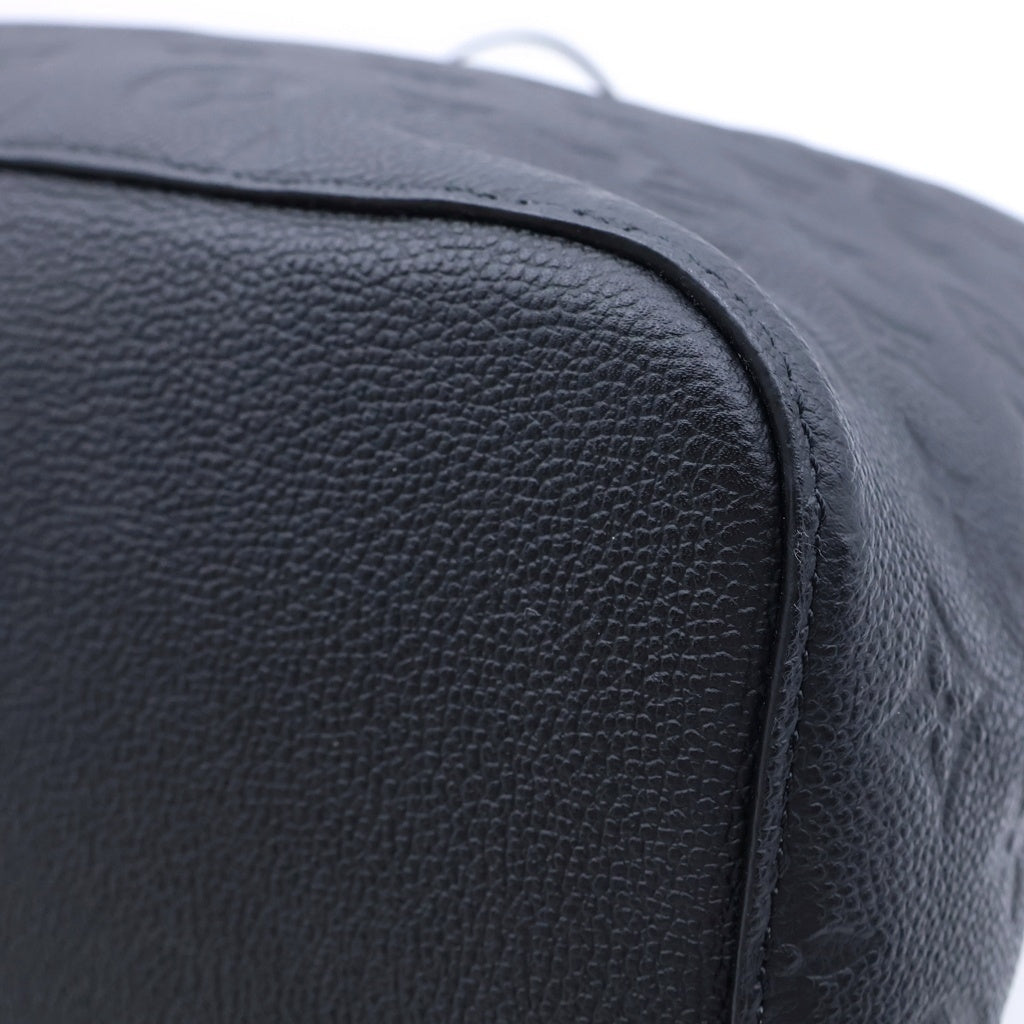 LOUIS VUITTON(ルイヴィトン) アンプラント ネオノエ ショルダーバッグ 巾着バッグ ブラック ノワール レザー M45256 ゴールド金具 レディース