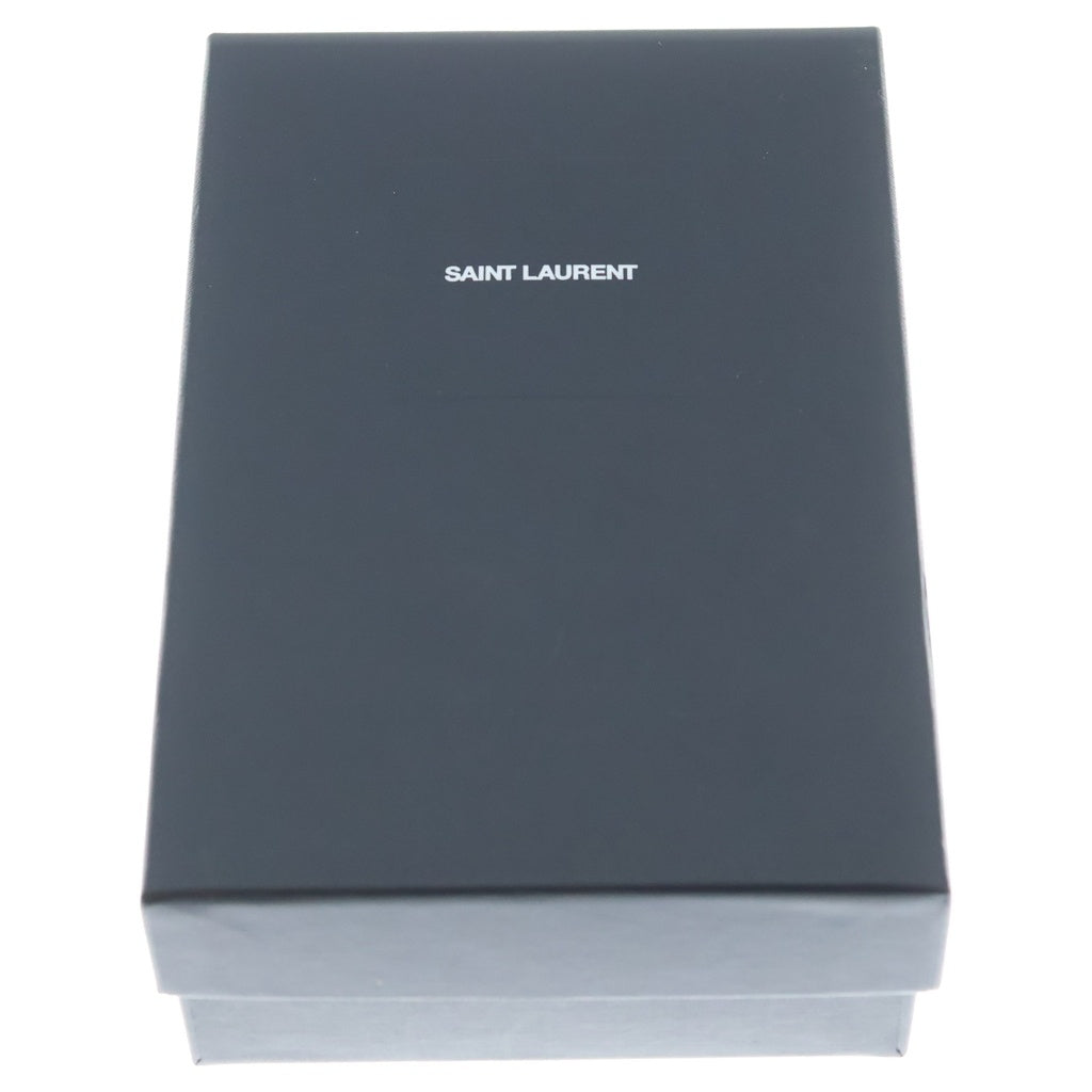 SAINT LAURENT PARIS(サンローランパリ) カサンドラ コンパクトウォレット 2つ折り財布 レザー ブラック 403723 レディース