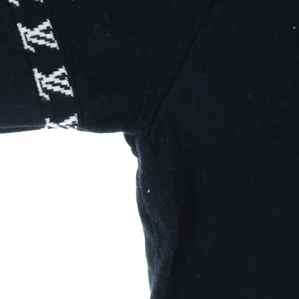 LOUIS VUITTON(ルイヴィトン) 24SS Signature Cotton Crewneck T-Shirt シグネチャーコットン クルーネック 半袖Tシャツ ブラック RM241Q Z34 HRN47W