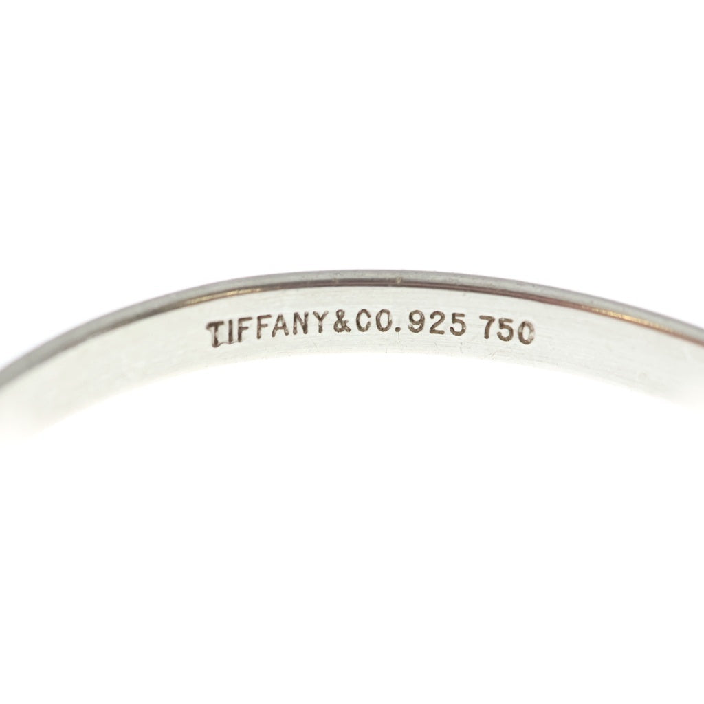 TIFFANY & Co.(ティファニー) フックアンドアイ バングル SV925×750YG ブレスレット シルバー×イエローゴールド