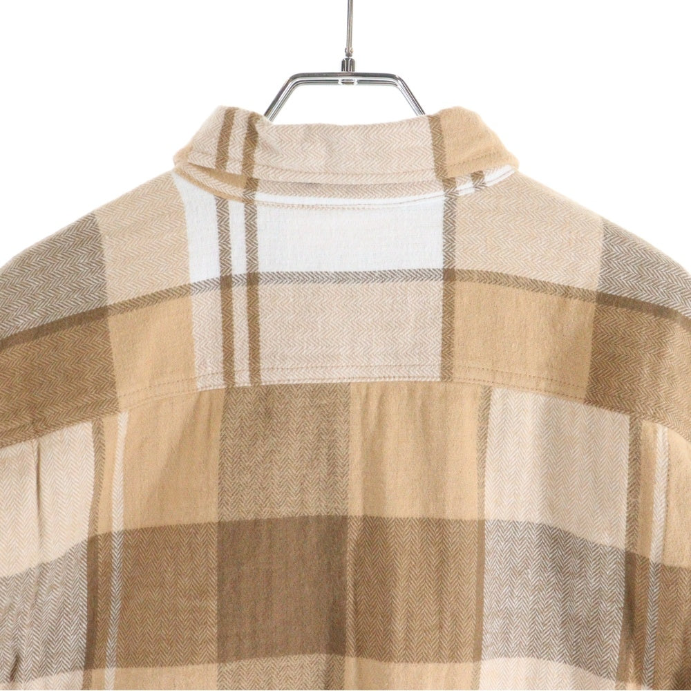 Carhartt WIP(カーハート ダブリューアイピー) × INVINCIBLE 24AW L/S WORK SHIRT MAX コラボ フランネル チェック ワークシャツ インビンシブル A242060-24F