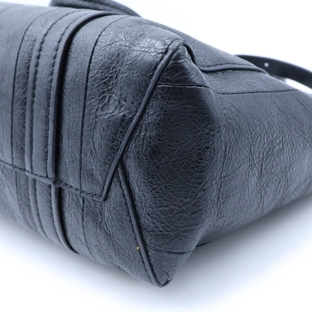 BALENCIAGA(バレンシアガ) バルべス スモール 2wayショルダーバッグ 黒 レザー 671404 レディース