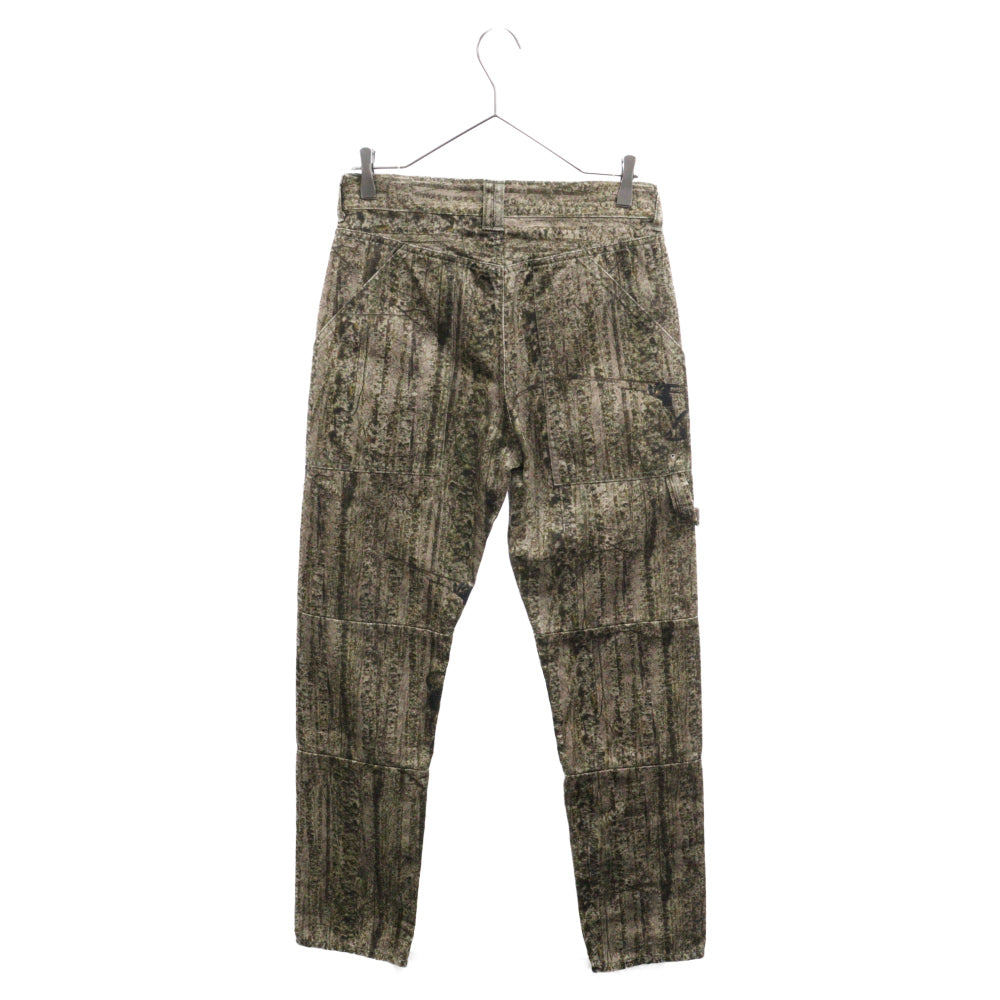 OFF-WHITE(オフホワイト) Logo Label Camouflage Cargo Pants OMCF005S19D05018 ロゴラベル カモフラージュカーゴパンツ カーキ/ブラウン
