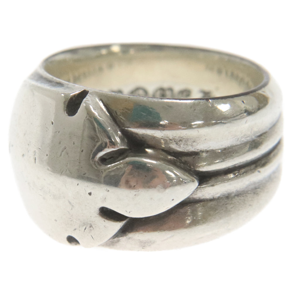 CHROME HEARTS(クロムハーツ) FLEURKNEE SINGLE RING フレアニーシングルリング シルバー