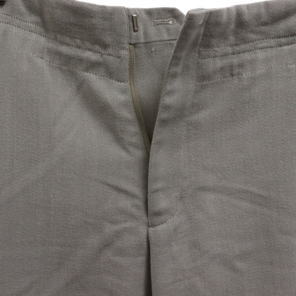 MIHARA YASUHIRO(ミハラヤスヒロ) Flare Pants With Marvelt B09PT083 パッチ付き セミフレアパンツ グレー