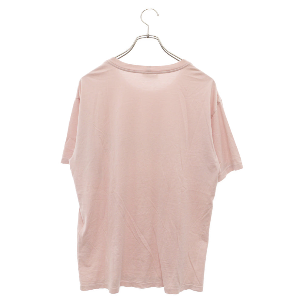 CELINE(セリーヌ) 22AW ロゴプリントルーズフィット半袖Tシャツカットソー ピンク 2X681671Q